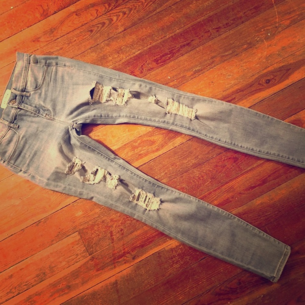 PACSUN distressed high rise Jeggings